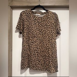 Leopard Short Sleeve Tee